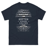 Thumbnail for T-shirt Bretagne marine - Racines celtes, esprit breton