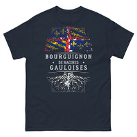Thumbnail for T-shirt Bourgogne bleu marine - Bourguignon de Racines Gauloises