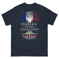 Thumbnail for T-shirt Jura marine - Français de Racines Jurassiennes