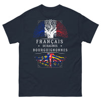 Thumbnail for T-shirt Bourgogne marine - Français de racines bourguignonnes