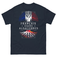 Thumbnail for T-shirt Alsace bleu marine - Français de racines alsaciennes