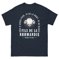 Thumbnail for T-shirt Normandie Hommes du Nord bleu marine - Ni la mort ni le diable
