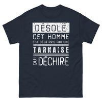 Thumbnail for T-shirt Tarnaise bleu marine - Déjà pris par une Tarnaise