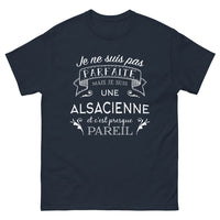 Thumbnail for T-shirt Alsace bleu marine - Je ne suis pas parfaite