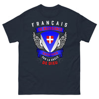 Thumbnail for T-shirt Savoie bleu marine - Français de naissance, Savoyard