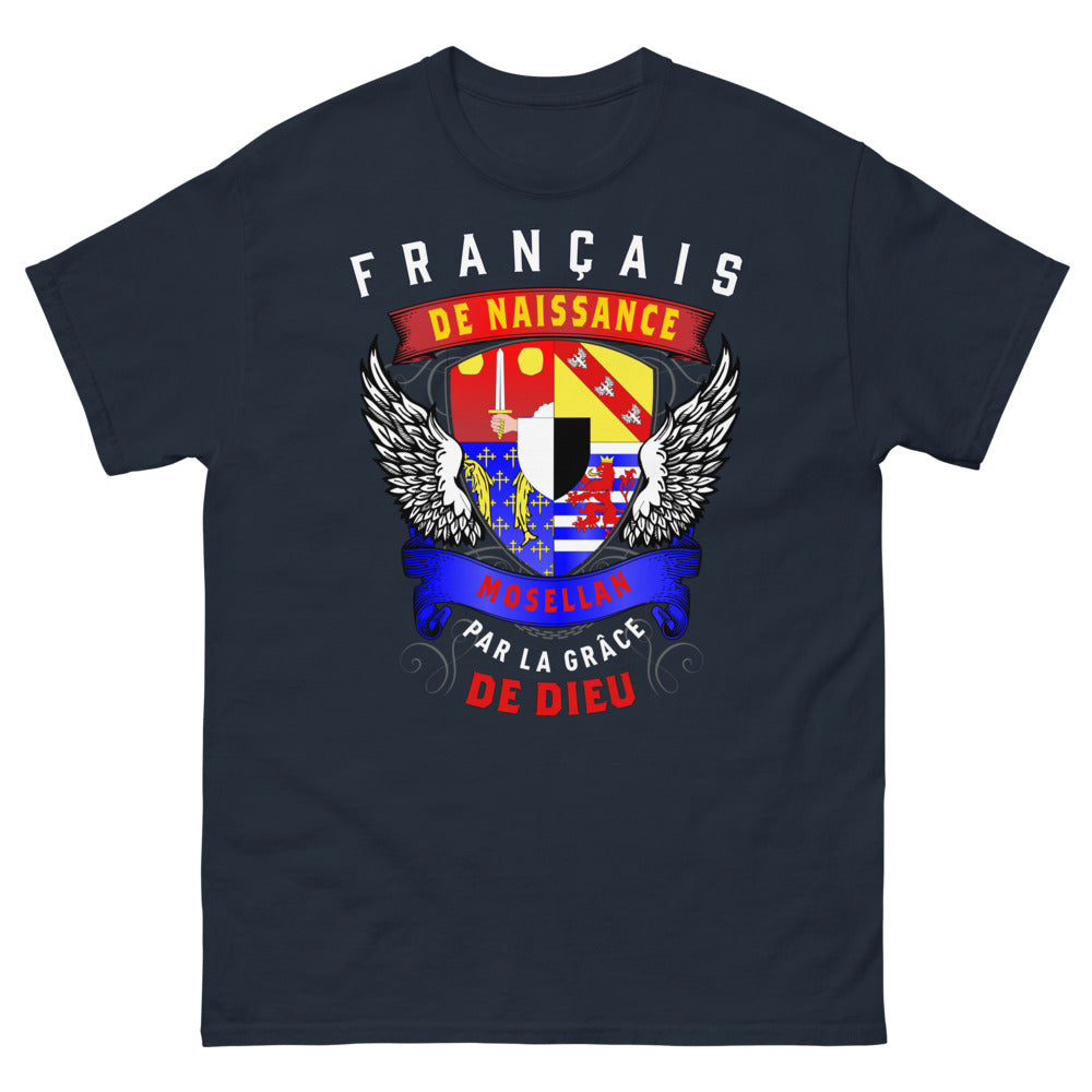 T-shirt Mosellan marine - Français de Naissance