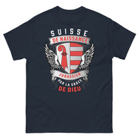 Thumbnail for T-shirt Jura bleu marine - Suisse de Naissance