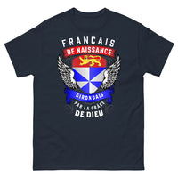 Thumbnail for T-shirt Girondais marine - Français de naissance, Girondais