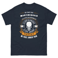 Thumbnail for T-shirt Martinique bleu marine - Silencieux, amusant, intrépide