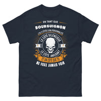 Thumbnail for T-shirt Bourguignon bleu marine - Les trois côtés de la personnalité