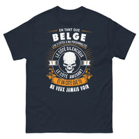 Thumbnail for T-shirt Belgique marine - Les trois côtés de ma personnalité