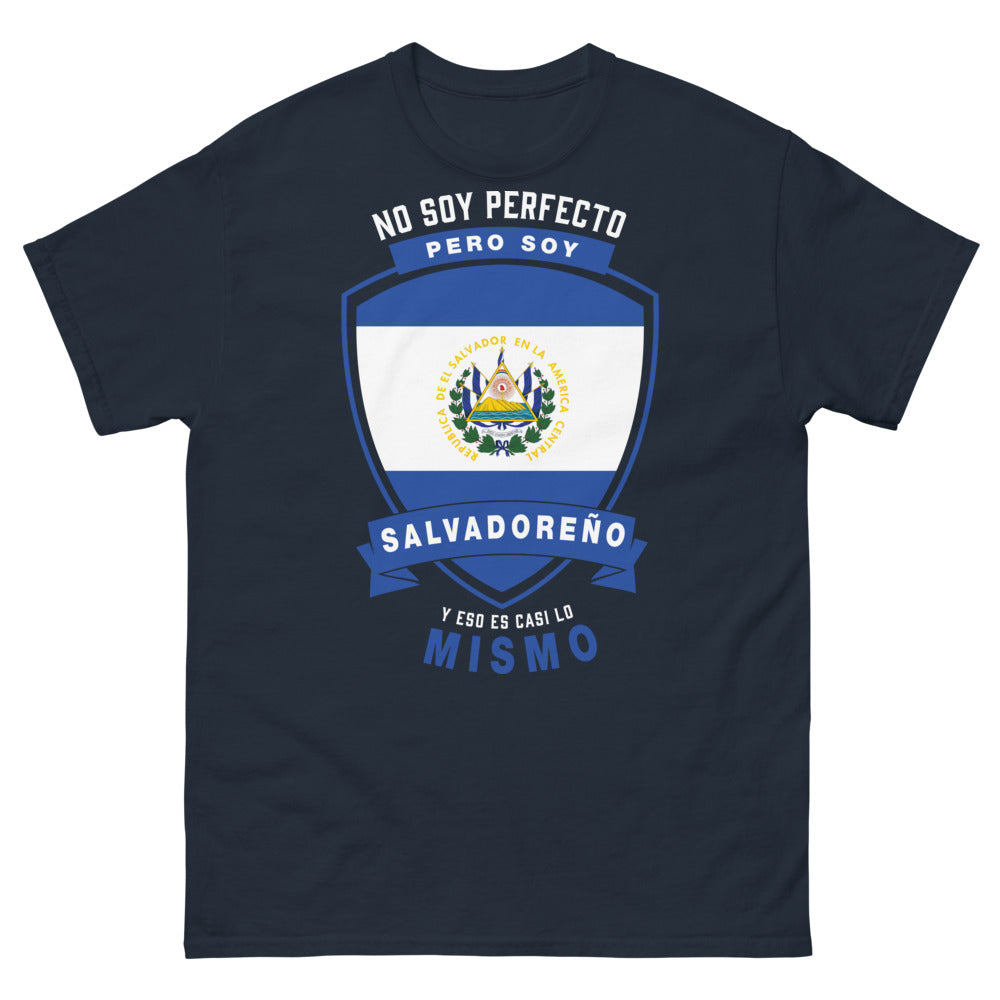 T-shirt Salvador bleu marine - No soy perfecto, pero soy salvadoreño