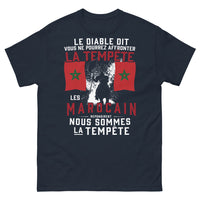 Thumbnail for T-shirt Maroc bleu marine - Nous sommes la tempête