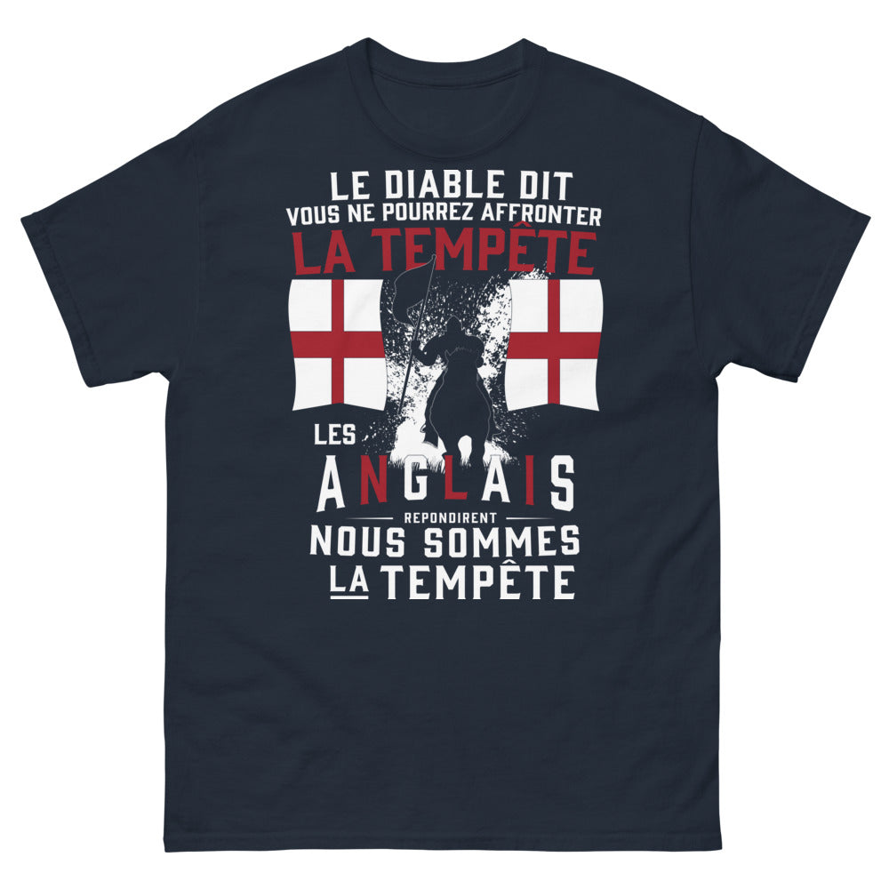T-shirt Écosse bleu marine - Nous sommes la tempête