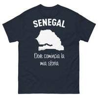 Thumbnail for T-Shirt Senegal marina - Dove Comincia la Mia Storia