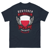 Thumbnail for T-shirt Deutchervon Geburt marine - Pole Gottes Gnaden