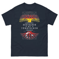 Thumbnail for T-shirt Allemands d'origine turque marine - Fierté germano-turque