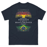 Thumbnail for T-shirt Allemagne-Brésil marine - Deutsche mit brasilianischen Wurzeln