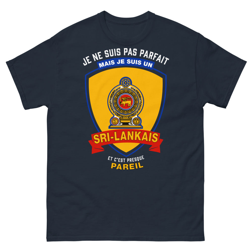 T-shirt Sri Lankais marine - Presque parfait