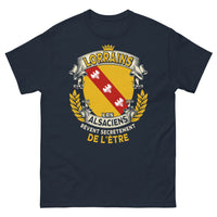 Thumbnail for T-shirt Lorrains marine - Les Alsaciens rêvent secrètement de l'être