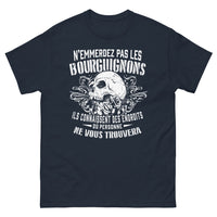 Thumbnail for T-shirt Bourguignon marine - Ils connaissent des coins pour disparaître