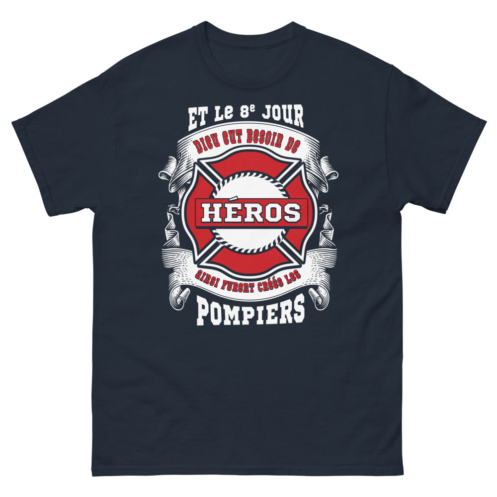 T-shirt Toulonnais marine - Et le huitième jour Dieu créa l'apéro