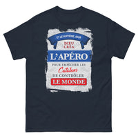 Thumbnail for T-shirt Catalan marine - Et le huitième jour, Dieu créa l'apéro
