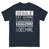 Thumbnail for T-shirt Vosges marine - Pris par une Vosgienne