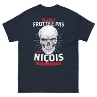 Thumbnail for T-shirt Niçois marine - Ne vous frottez pas aux Niçois