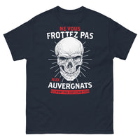 Thumbnail for T-shirt Auvergnat marine - Ne vous frottez pas aux Auvergnats