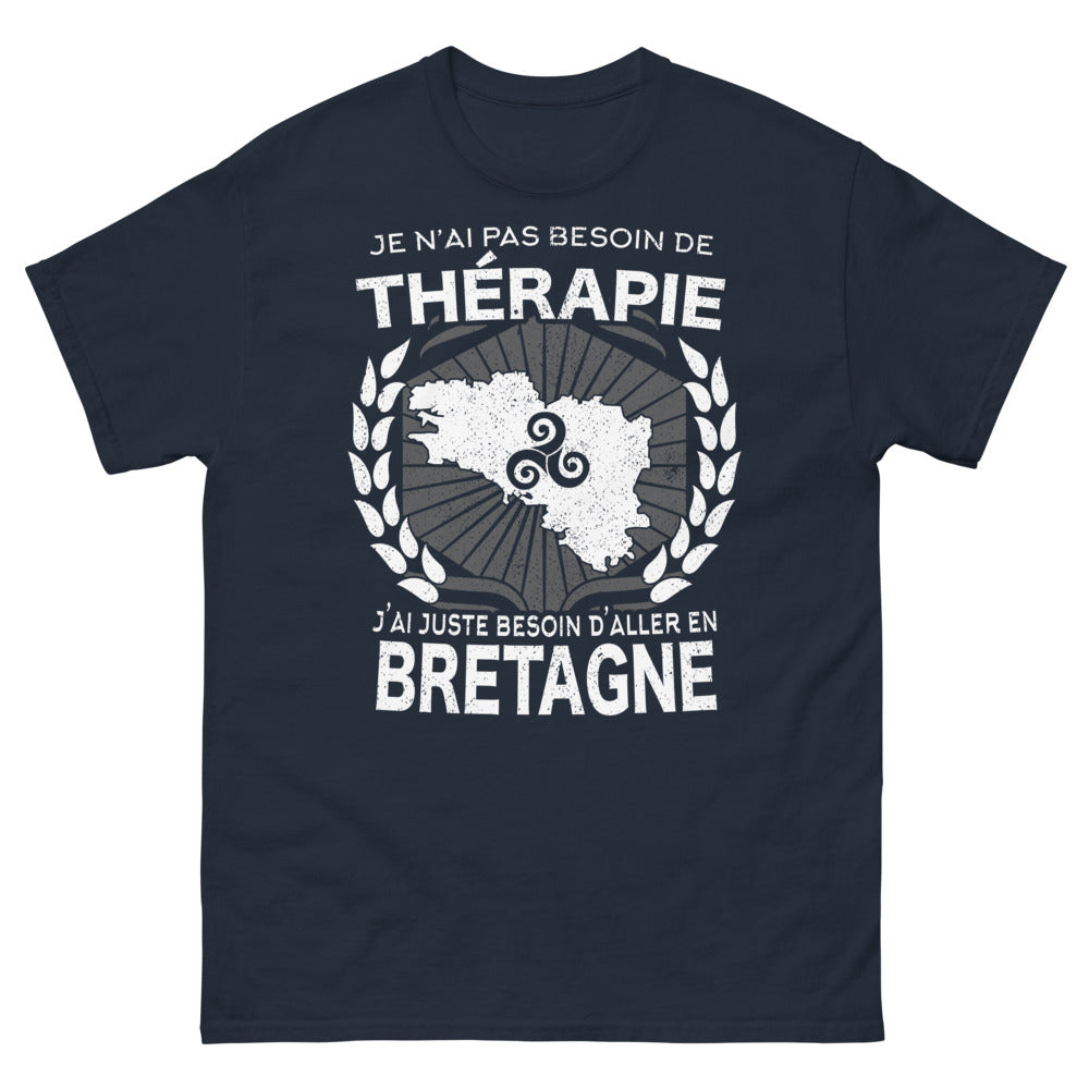 T-shirt Bretagne marine - Besoin d'aller en Bretagne