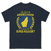 Thumbnail for T-shirt Ardèche marine - Je suis Ardéchois, quel est ton super-pouvoir ?