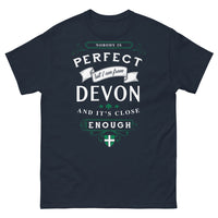 Thumbnail for T-shirt Devon marine - Slogan 'Almost Perfect'