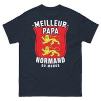 Thumbnail for T-shirt Normand marine - Meilleur Papa Normand du Monde