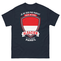 Thumbnail for T-shirt Alsacien marine - Je ne suis pas parfait mais presque