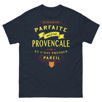 Thumbnail for T-shirt Provençales marine - Presque parfaite et fière du Sud