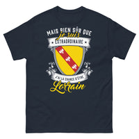 Thumbnail for T-shirt Lorraine marine - Je suis extraordinaire