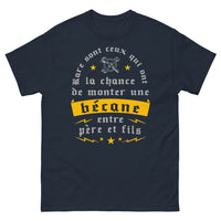 Thumbnail for T-shirt Moto père-fils marine - Complicité et balades à moto