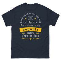 Thumbnail for T-shirt Tuning père et fils marine - souvenir d'ateliers et mécanique