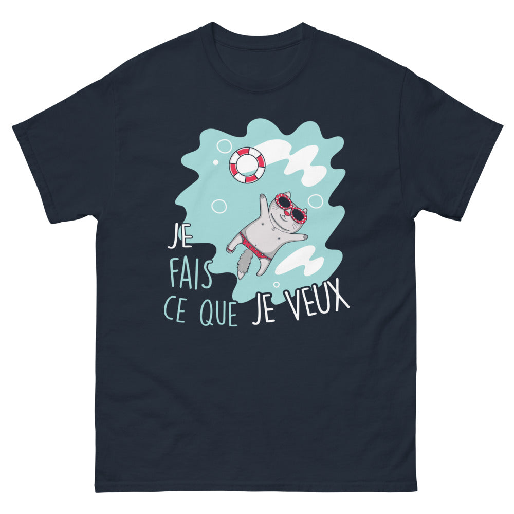T-shirt Bretagne marine - Je fais ce que je veux