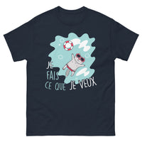 Thumbnail for T-shirt Bretagne marine - Je fais ce que je veux