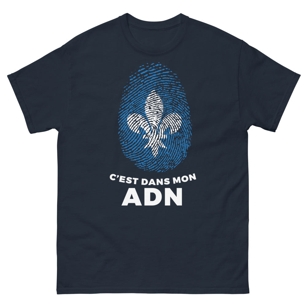 T-shirt Origine française marine - C'est dans mon ADN
