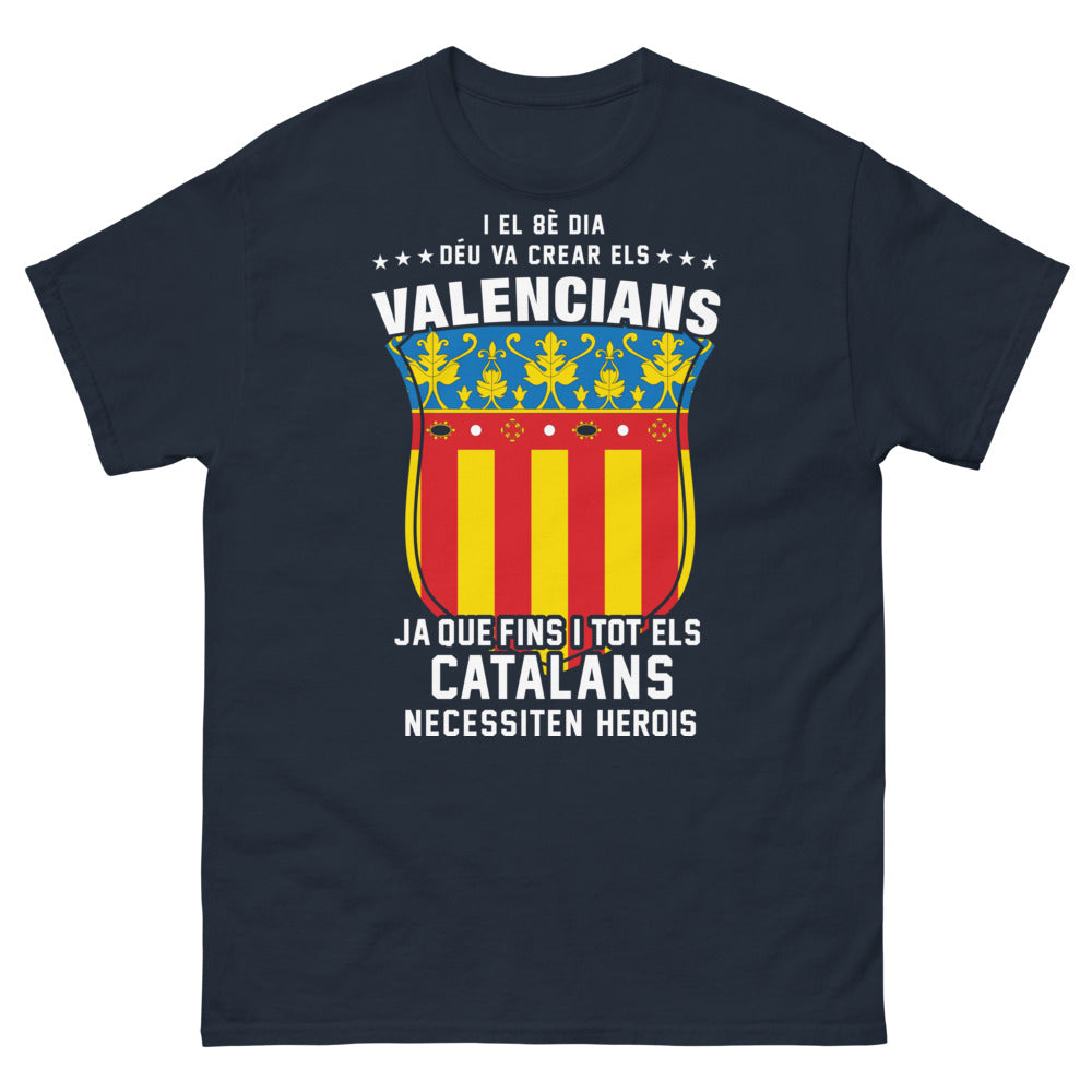 T-shirt Los Valencianos marine - Héroes creando historia