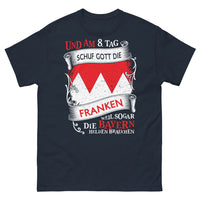 Thumbnail for T-shirt Franconie marine - slogan allemand 'Die Franken' 