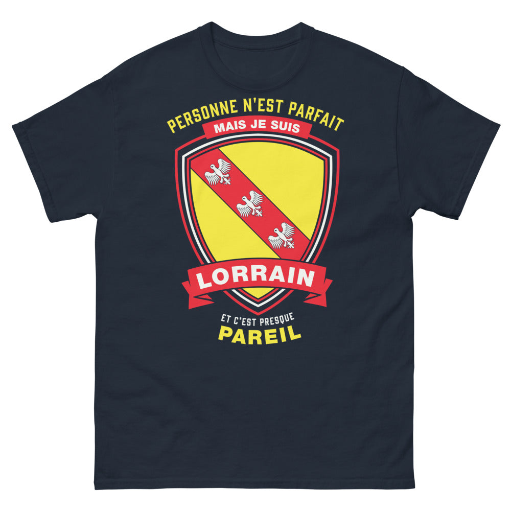 T-shirt Lorrain marine - Presque Parfait, Mais Lorrain