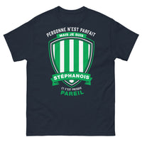 Thumbnail for T-shirt Stéphanois marine - C'est presque pareil, je suis stéphanois