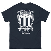 Thumbnail for T-shirt Rennais marine - Personne n'est parfait mais je suis Rennais