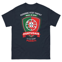 Thumbnail for T-shirt Portugais marine - Presque Parfait, mais Portugais