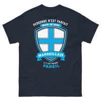 Thumbnail for T-shirt Marseillais marine - Personne n'est Parfait, je suis Marseillais