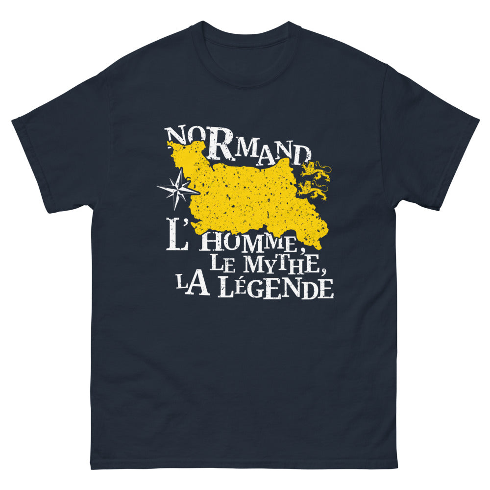T-shirt Normand marine - L'homme, le mythe, la légende